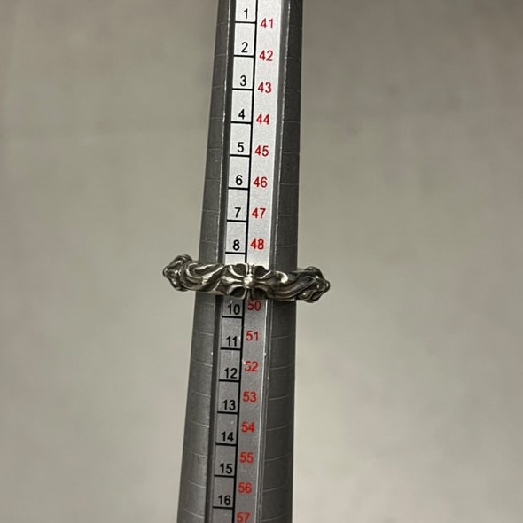 クロムハーツ SBT バンド リング "シルバー"