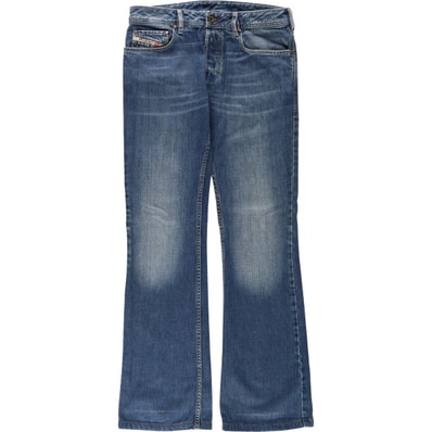 古着 ディーゼル DIESEL フレアカットデニムパンツ メンズw32相当/eaa672192