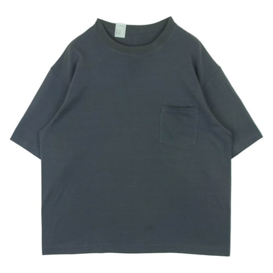 N.HOOLYWOOD エヌハリウッド 30RCH-108 CREW NECK T-SHIRT クルーネック コットン 半袖 Tシャツ グレー系 38【美品】【中古】