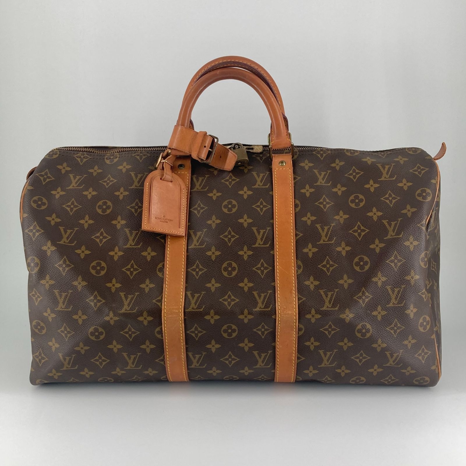 LOUIS VUITTON(ルイヴィトン) モノグラム キーポル50 ボストン バッグ M41426  ブラウン