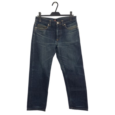 新品未使用 A.P.C. アーペーセー SUPREME サイズ30in ブルー コットン デニムパンツ ジーンズ 604463 【中古】