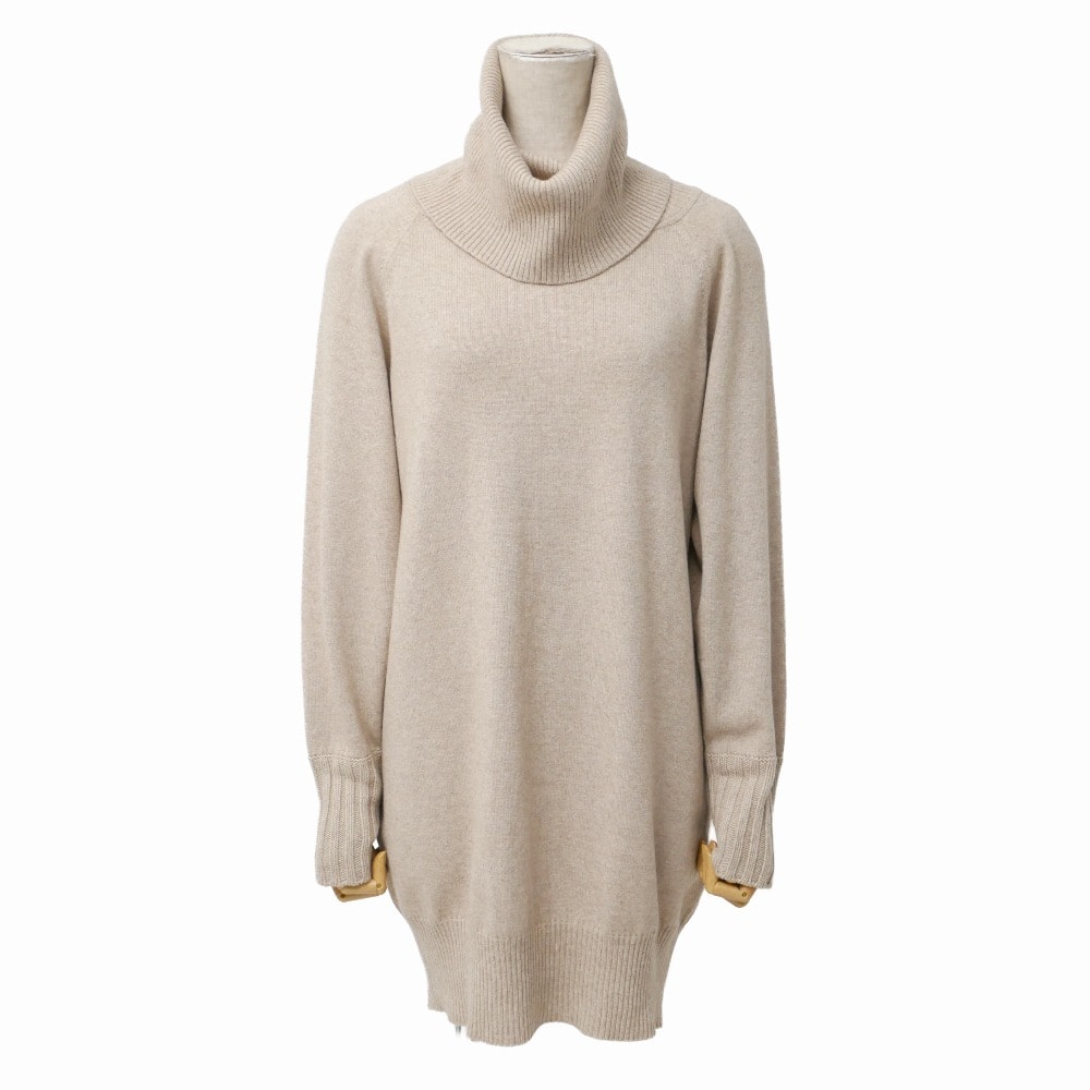 Max Mara Studio マックスマーラ ストゥディオ セーター サイズS タートルネック 長袖 ロング ブランド古着【中古】20260326/RA8381