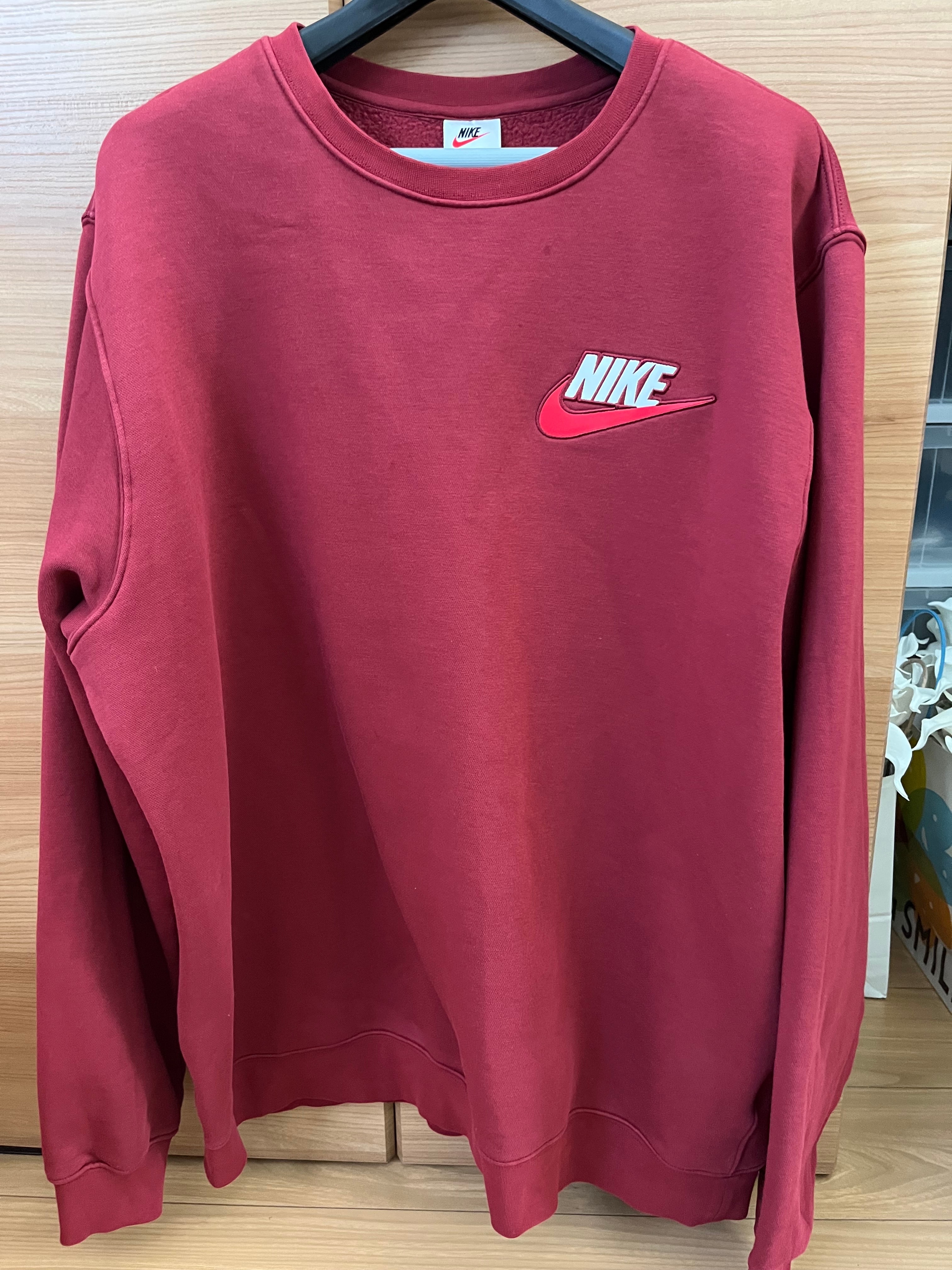Supreme / NIKE® Crewneck "Burgundy"