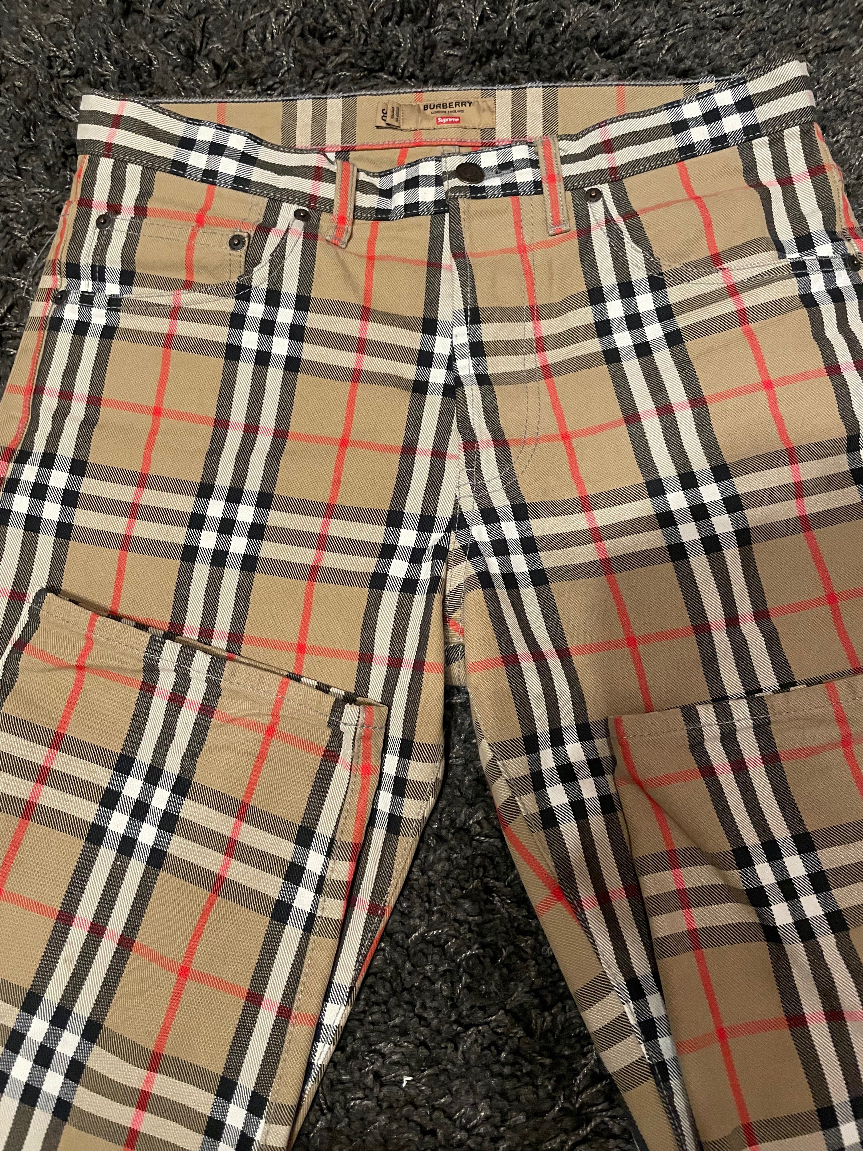 Supreme / Burberry Regular Jean "Beige"