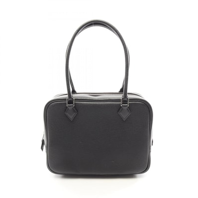 エルメス HERMES ミニプリュム20 ハンドバッグ バッグ シェーブル シェーブル K刻印(2025年製造) レディース ブラック系 【中古】
