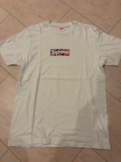 Supreme COVID-19 Relief Box Logo Tee "White"