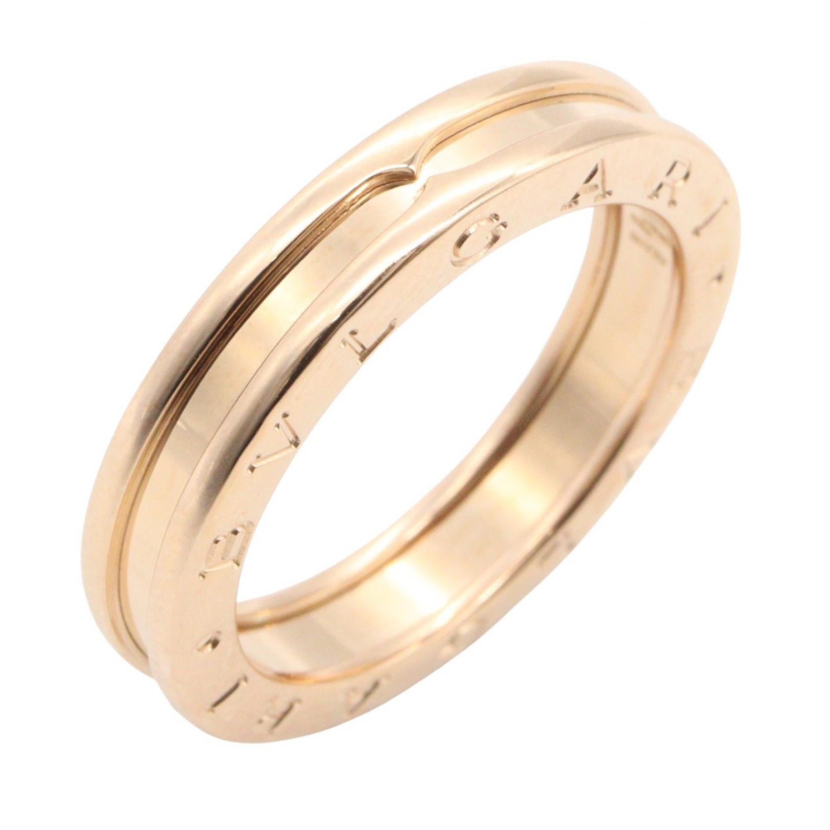 ブルガリ BVLGARI B-zero1 ビーゼロワン リング 1バンド リング・指輪 ジュエリー K18PG(ピンクゴールド) メンズ レディース ゴールド系 36003 【中古】