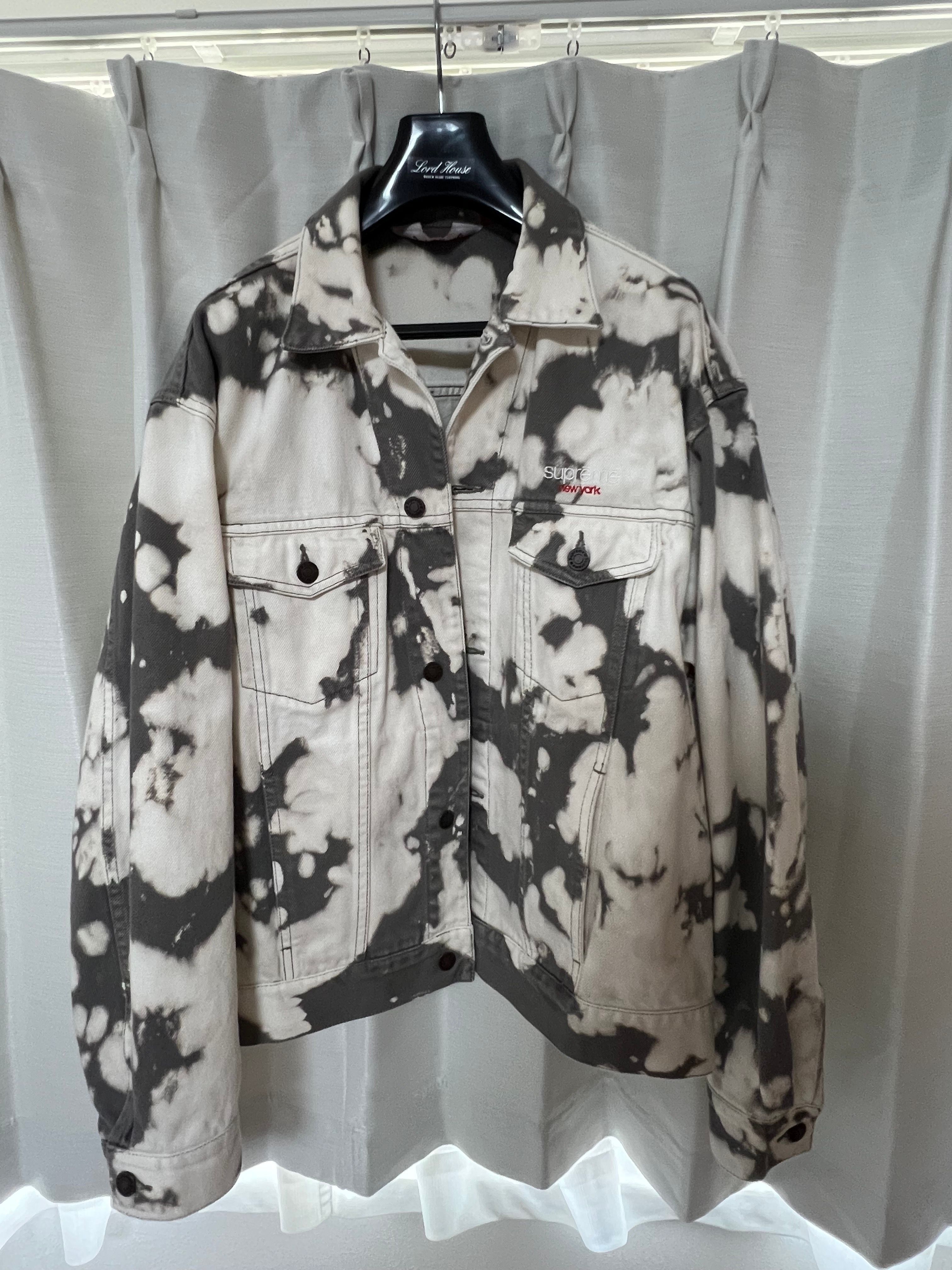 Supreme Denim Trucker Jacket "Bleached" (25SS)