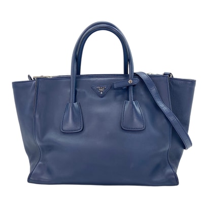 プラダ PRADA レザー 2WAY ハンドバッグ【中古】