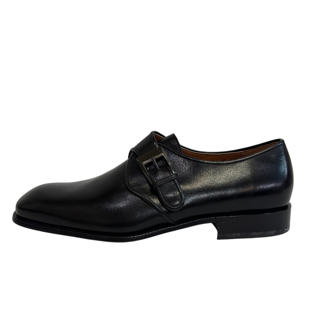 サルヴァトーレフェラガモ Salvatore Ferragamo その他靴 モンクストラップ シューズ ラウンドトゥ ブラック