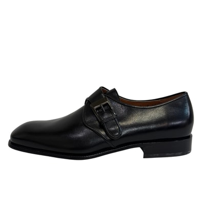 サルヴァトーレフェラガモ Salvatore Ferragamo その他靴 モンクストラップ シューズ ラウンドトゥ ブラック
