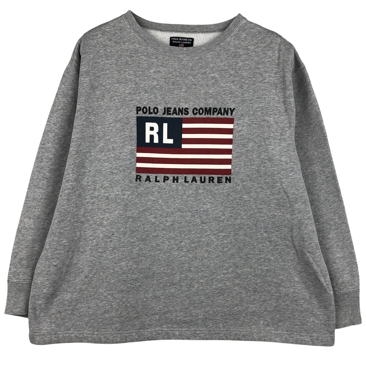 古着 00年代 ラルフローレン Ralph Lauren POLO JEANS COMPANY ロゴスウェットシャツ トレーナー メンズXL相当/eaa482140