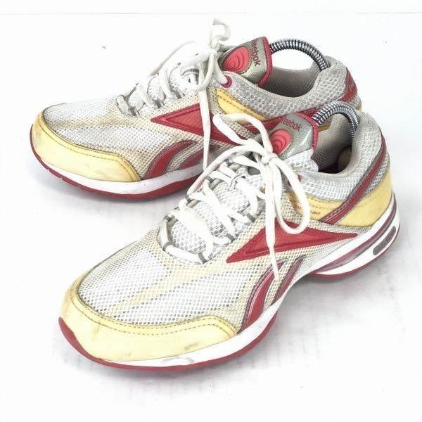 Reebok/リーボック★EASYTONE/イージートーン/ウォーキングシューズ【23.5/白】SMOOTHFIT/ダイエット◆B-59