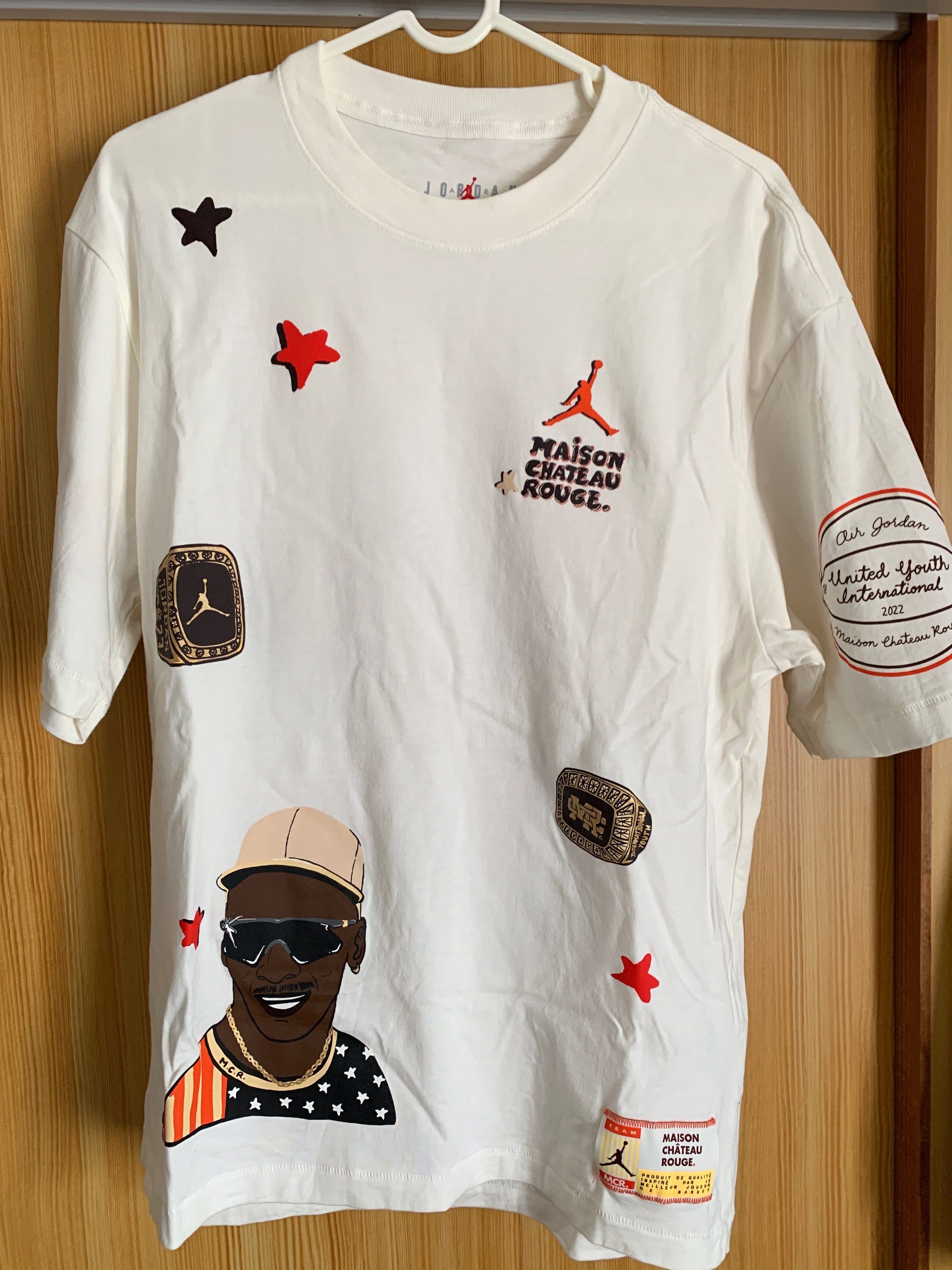 Jordan x Maison Château Rouge Men's Tee #2 "White"