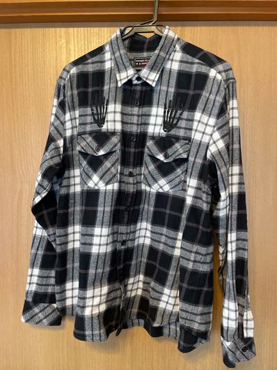 Supreme x HYSTERIC GLAMOUR Plaid Flannel Shirt "Black"