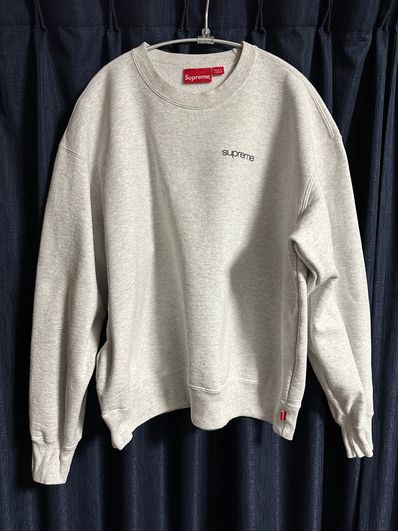 Supreme Nyc Crewneck "Ash Grey"