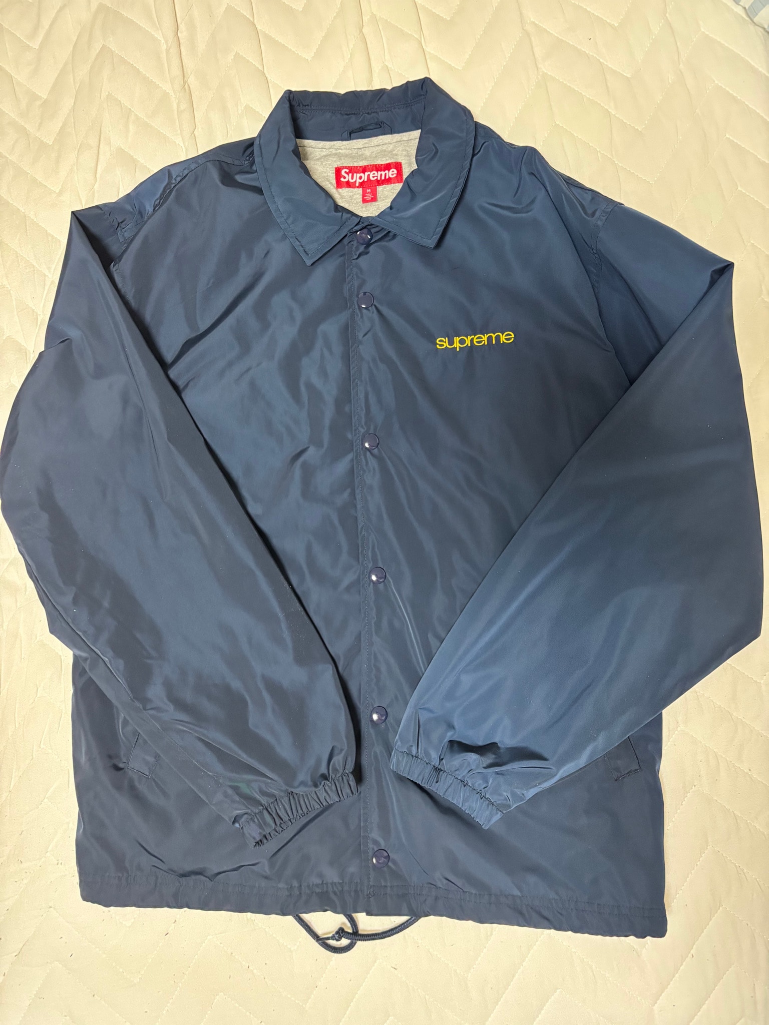 Supreme Nyc Coaches Jacket "Navy"