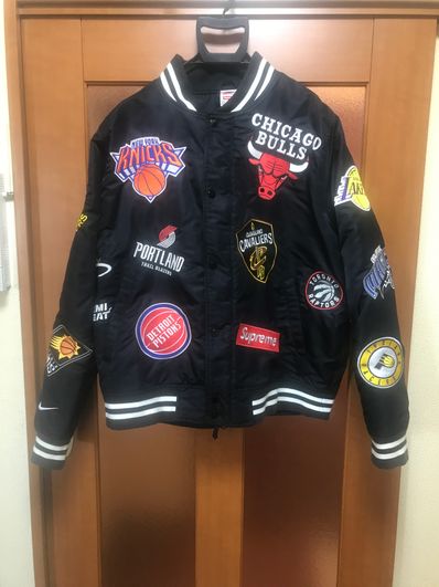 Supreme / Nike®/NBA Teams Warm-Up Jacket "Black"