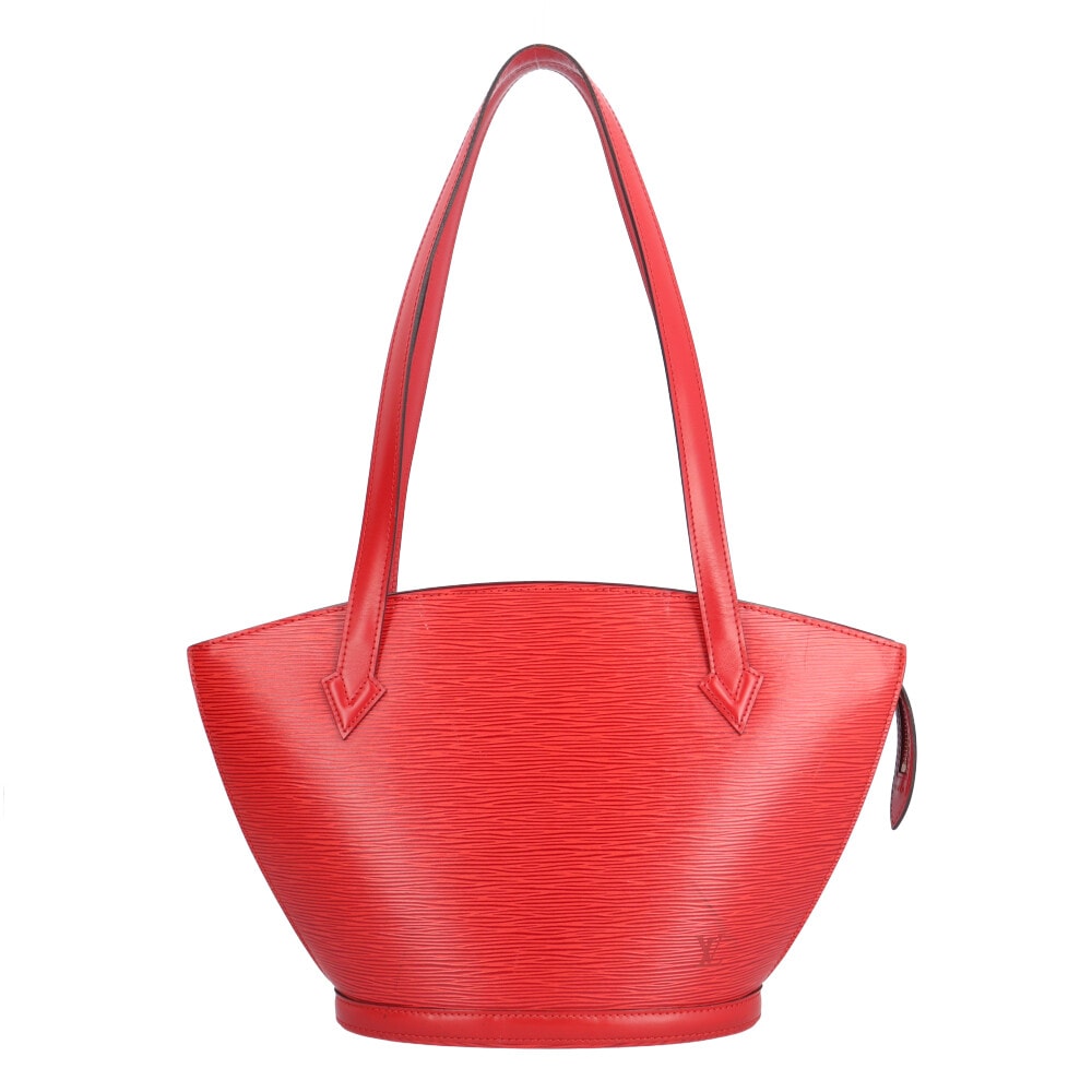 ルイヴィトン サンジャックポワニエロング エピ ショルダーバッグ エピレザー M52337 レッド レディース LOUIS VUITTON 中古