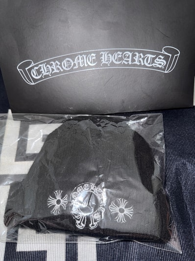 Chrome Hearts Wool Watch Cap Horseshoe "Black"