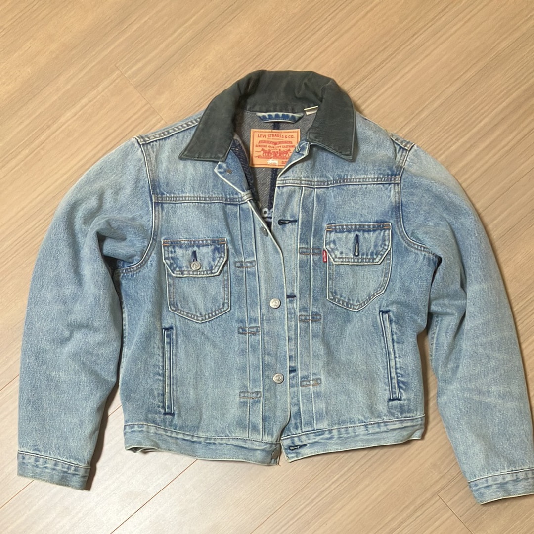 Stussy × LEVI'S Embossed Trucer "Denim" A5215-0000