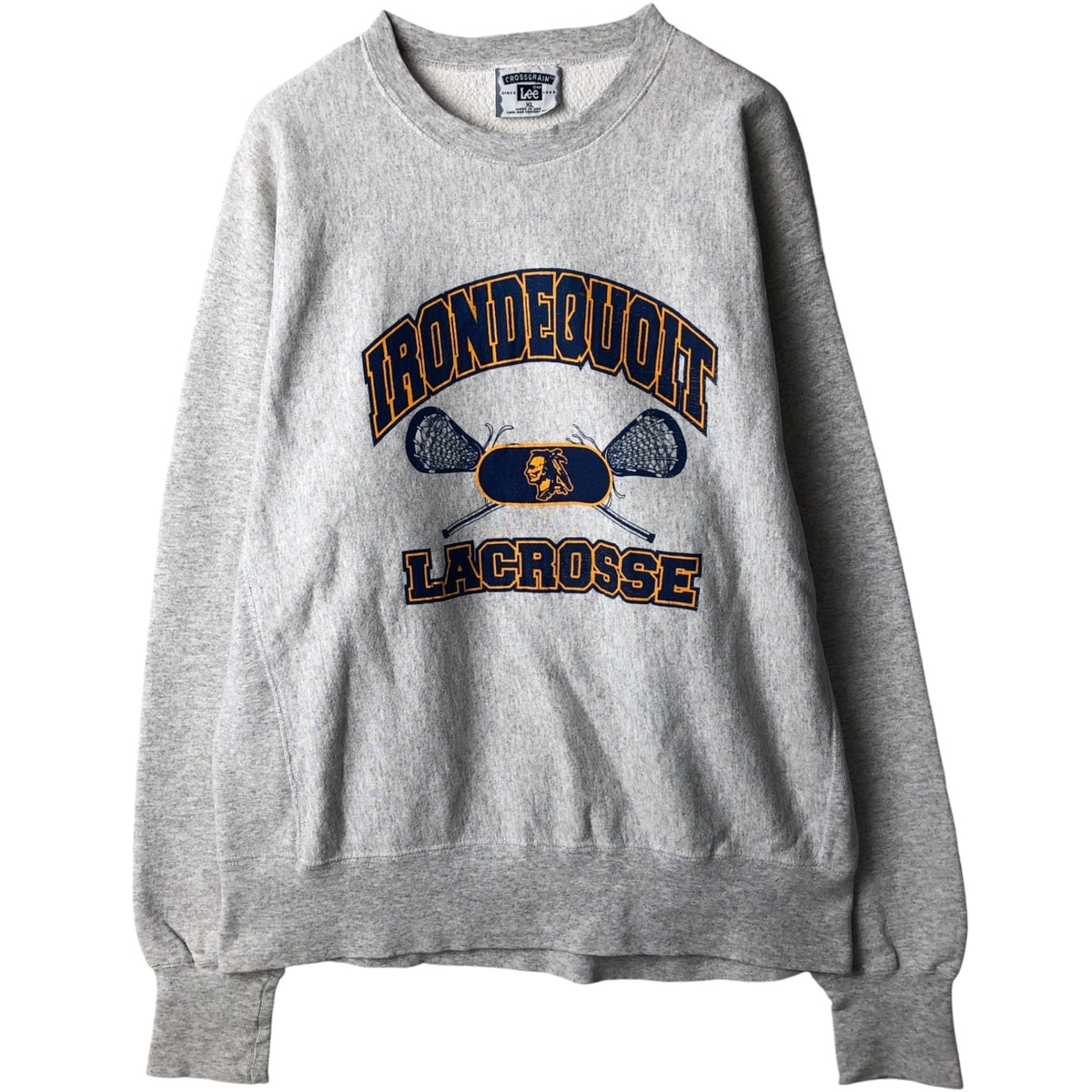 古着 90年代 リー Lee 3連プリント カレッジスウェットシャツ トレーナー USA製 メンズXL相当 ヴィンテージ/eaa418634