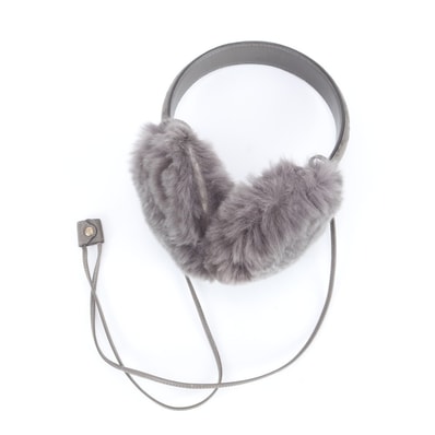 ■美品 グッチ グッチシマファー 耳当て 紐付き 防寒 245929