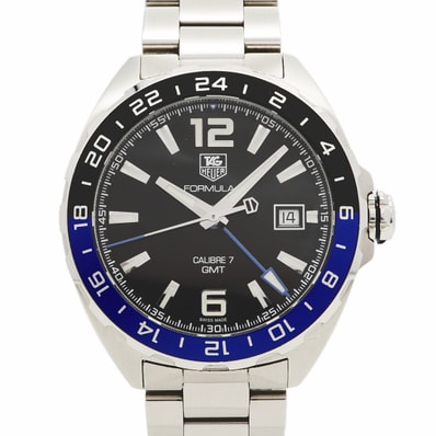 【6wdc0184】タグホイヤー フォーミュラ1 WAZ211A 黒文字盤【中古】腕時計 メンズ