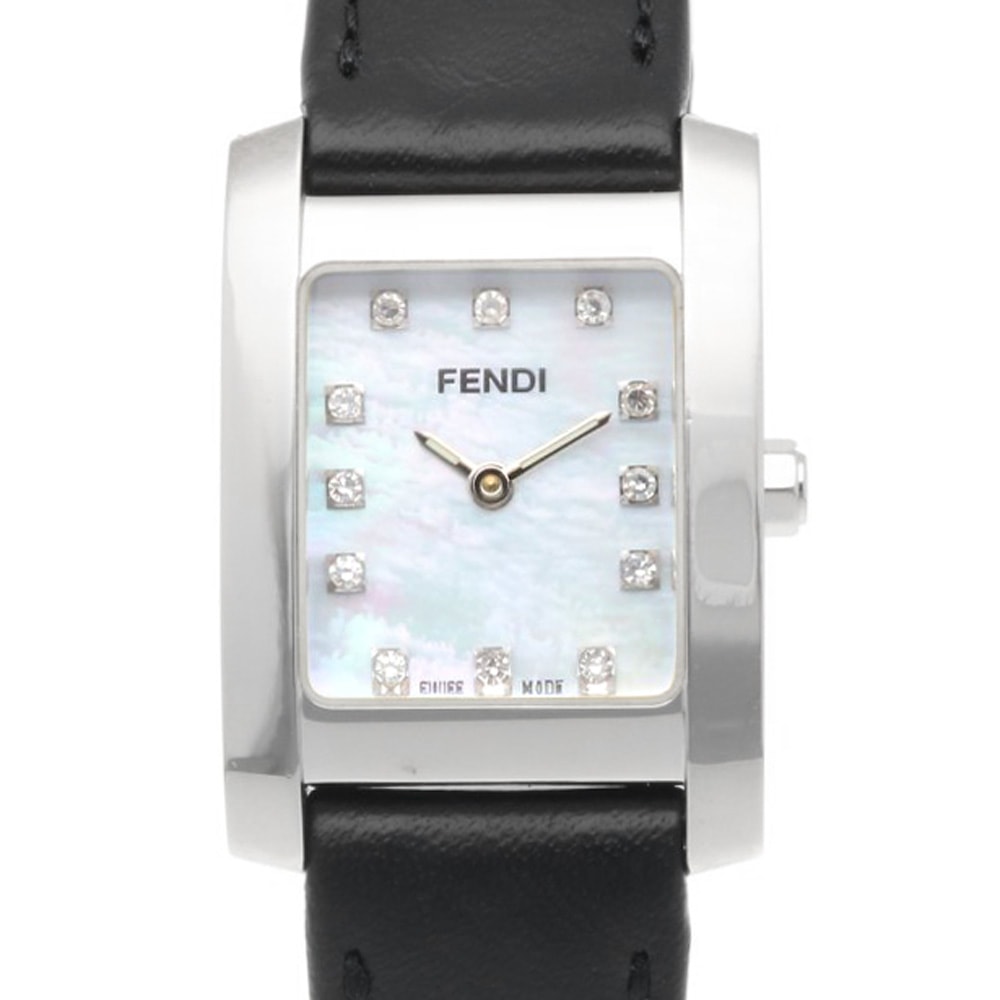 フェンディ 腕時計 時計 ステンレススチール 102-7000L クオーツ 磨き直し済 レディース 1年保証 FENDI 中古