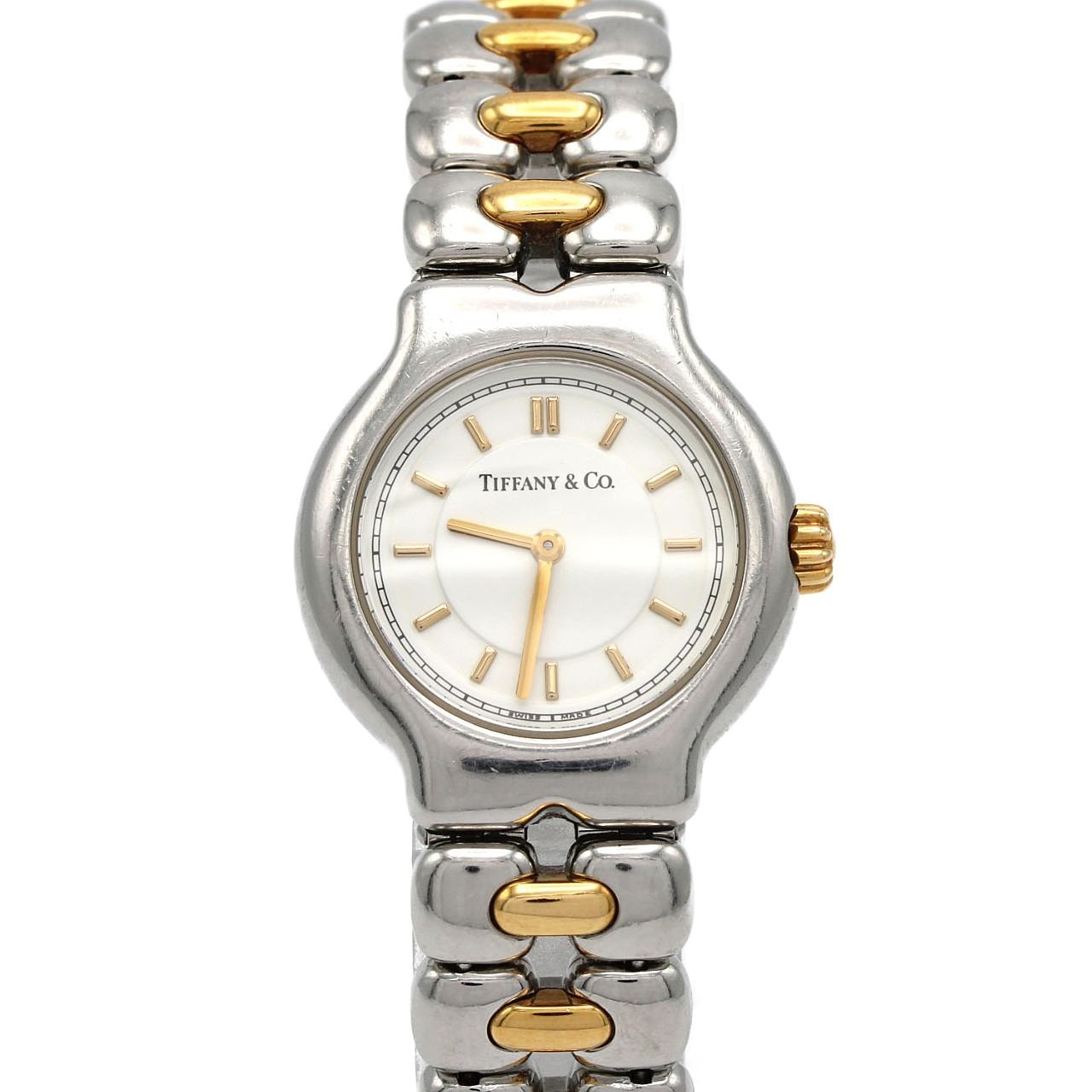 【ノーメンテナンス還元価格】ティファニー テソロ コンビ 85/70 SSxYG クォーツ