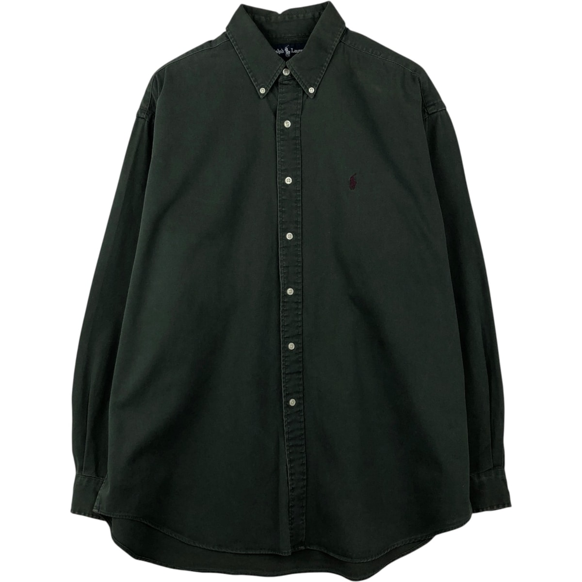 古着 ラルフローレン Ralph Lauren BLAKE 長袖 ボタンダウンシャツ メンズXL相当/eaa643854