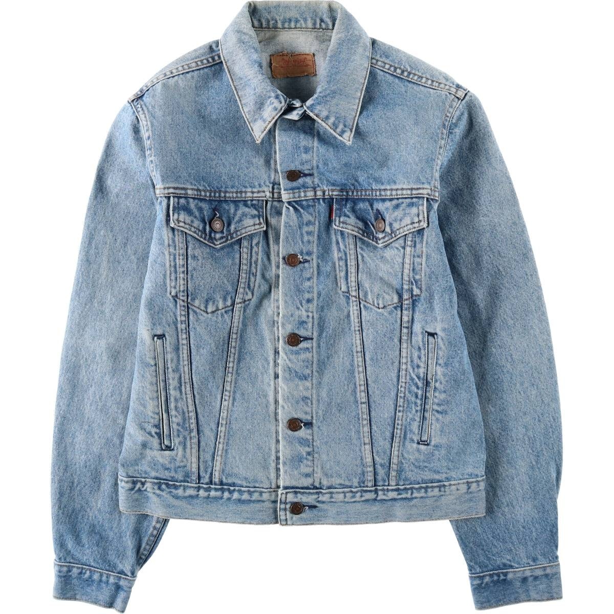 古着 90年代 リーバイス Levi's 71506-0214 デニムジャケット Gジャン USA製 メンズM相当 ヴィンテージ/eaa632517