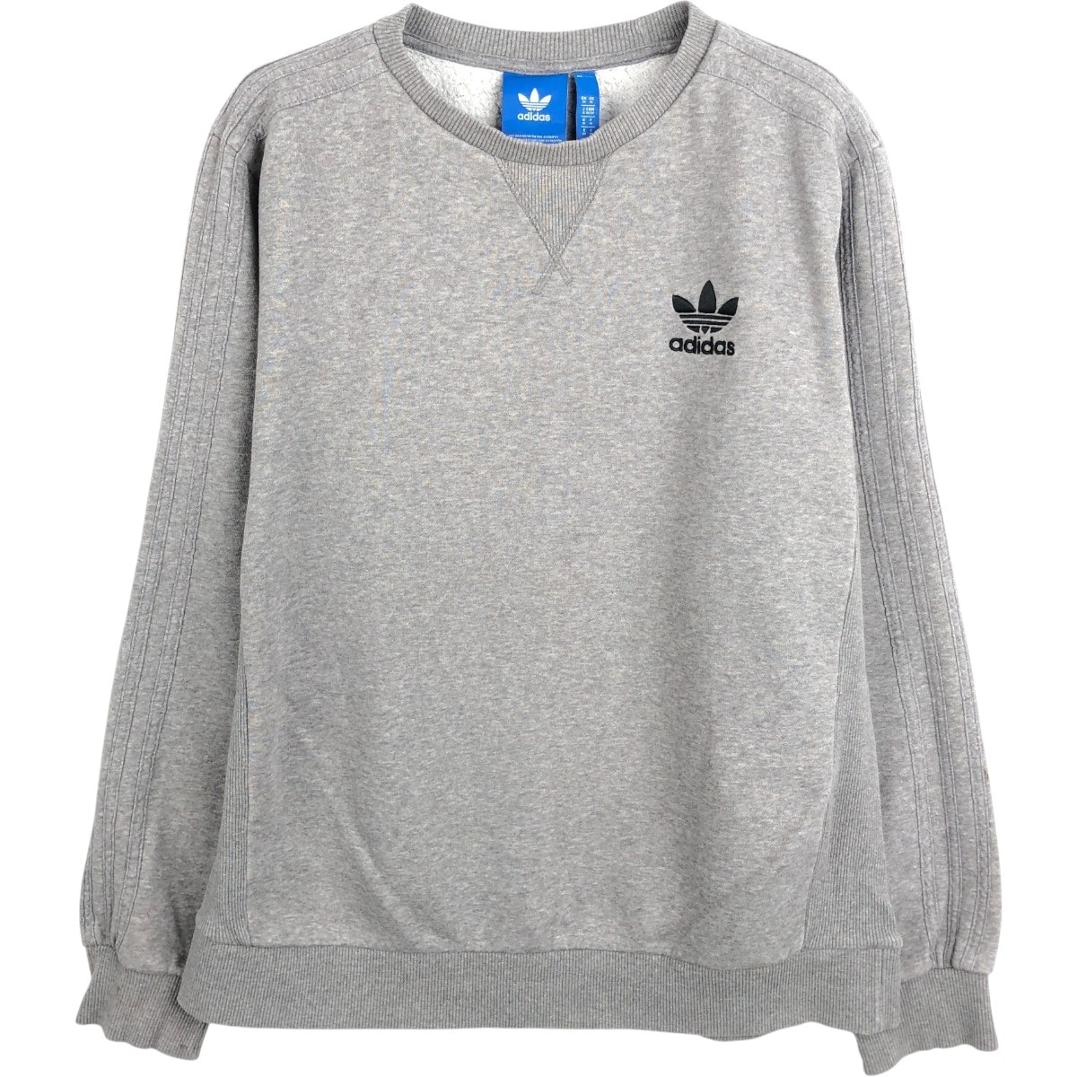 古着 アディダス adidas ロゴスウェットシャツ トレーナー メンズM相当/eaa670426