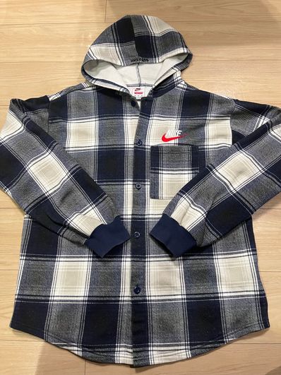 Supreme / NIKE® Hooded Sweatshirt "navy"