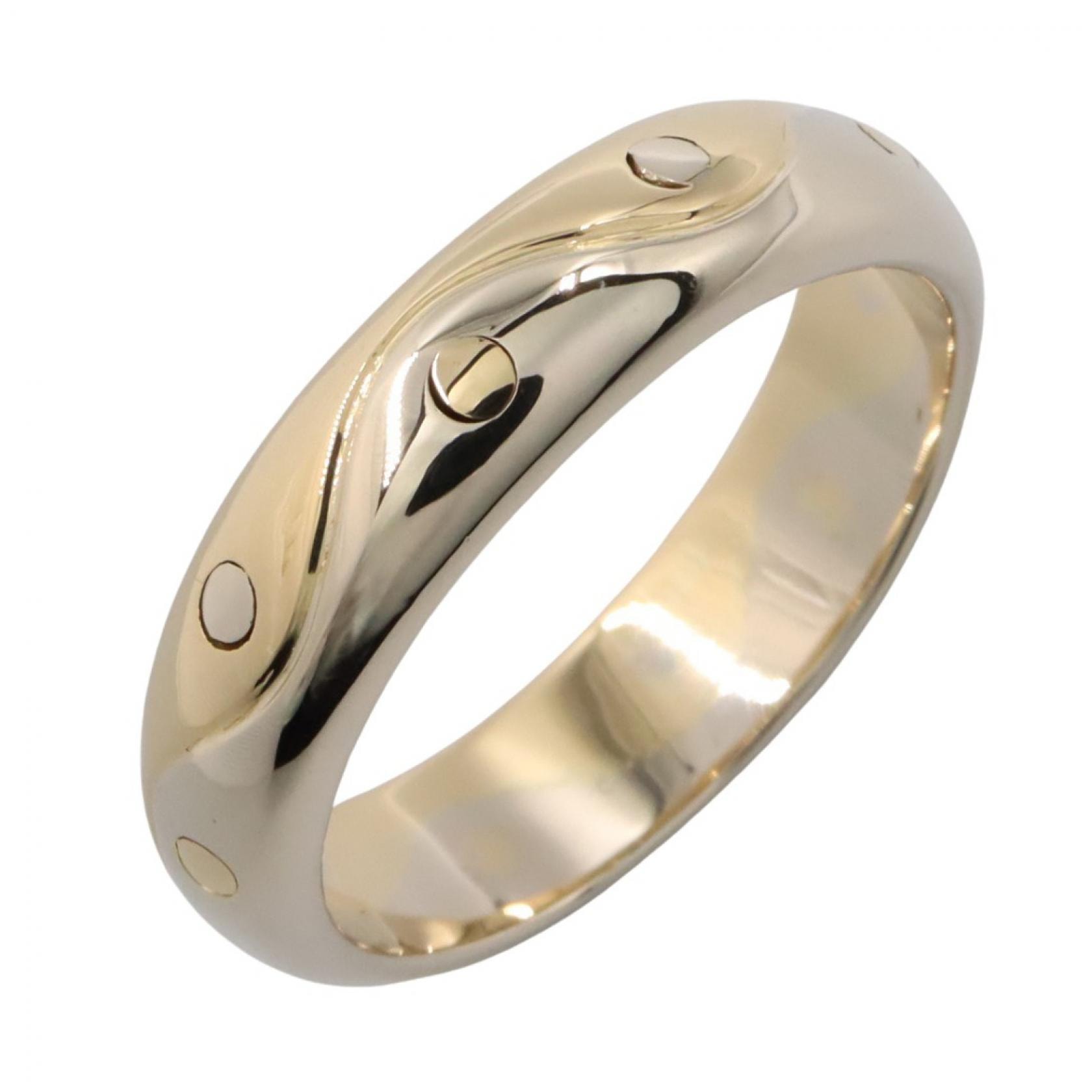 ブルガリ BVLGARI オンダ リング リング・指輪 ジュエリー K18(イエローゴールド) K18WG(ホワイトゴールド) メンズ レディース ゴールド系 / シルバー系 【中古】