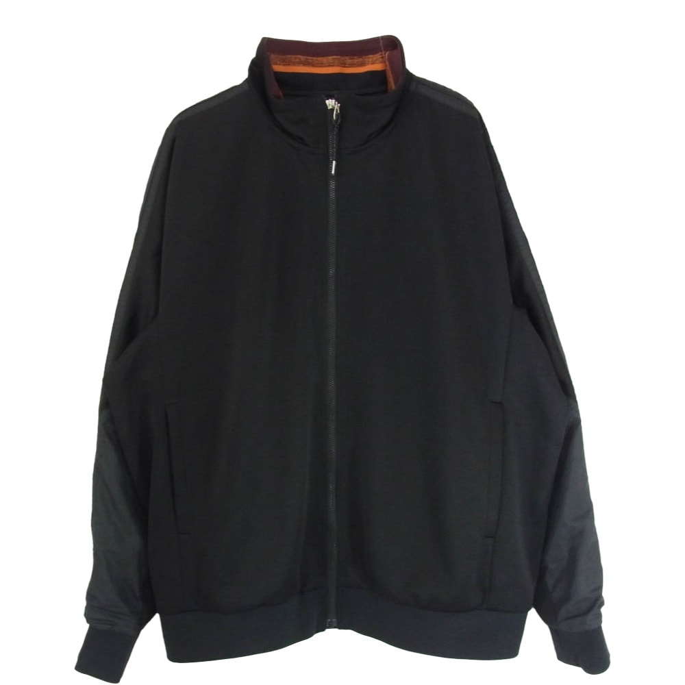 TOGA トーガ ジャケット 24SS TV241-JC3227 TRACK JACKET ロゴ刺繍 トラック ジャケット ジャージ ブラック系 46【極上美品】【中古】