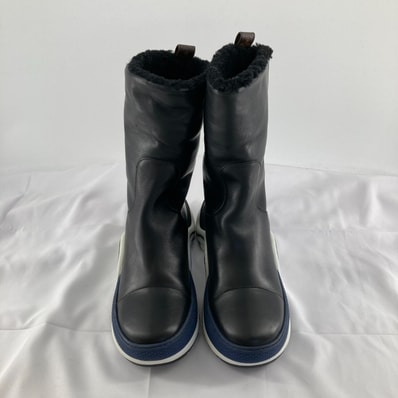 LOUIS VUITTON(ルイヴィトン) アークライトライン ボアブーツ #EU37 ブラック