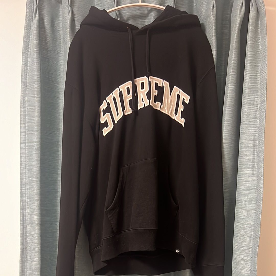 Supreme / NFL Raiders Hooded Sweatshirt "Black"