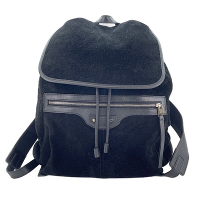 バレンシアガ BALENCIAGA スエード デイパック リュック・デイパック【中古】