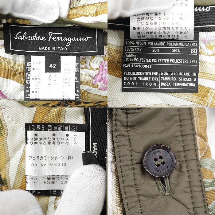 B (目立った傷や汚れなし)】【極美品】Salvatore Ferragamo