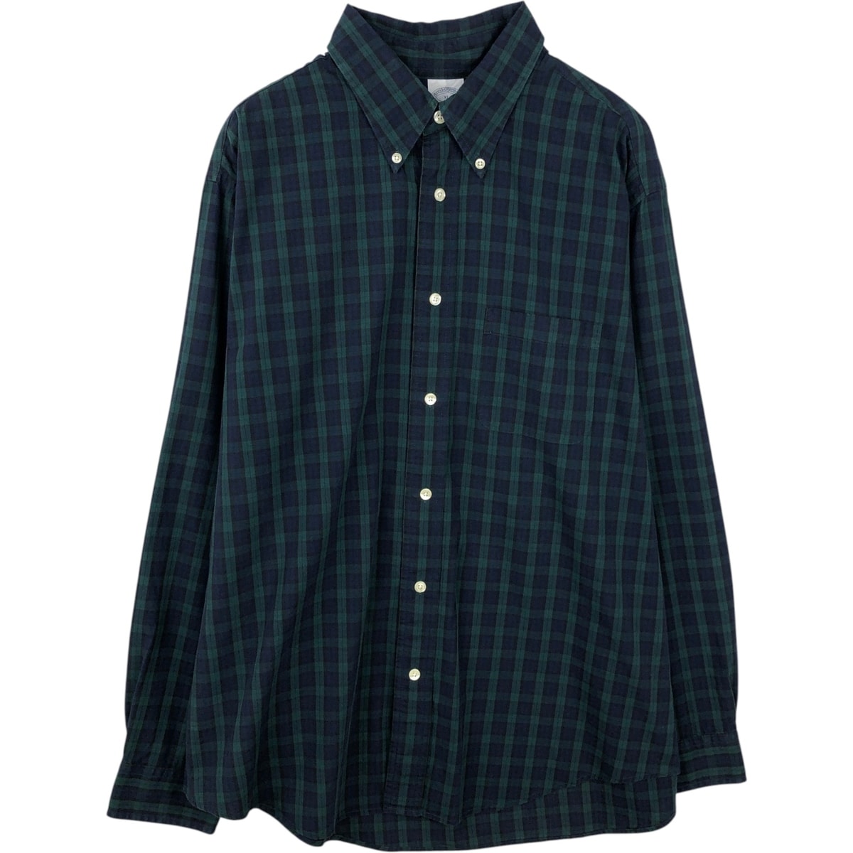 古着 ブルックスブラザーズ Brooks Brothers 1818 REGENT 長袖 ボタンダウンチェックシャツ メンズXL相当/eaa642891