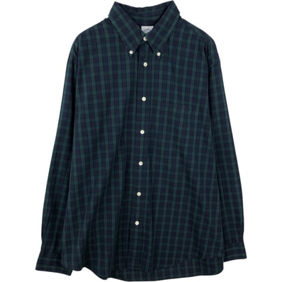 古着 ブルックスブラザーズ Brooks Brothers 1818 REGENT 長袖 ボタンダウンチェックシャツ メンズXL相当/eaa642891