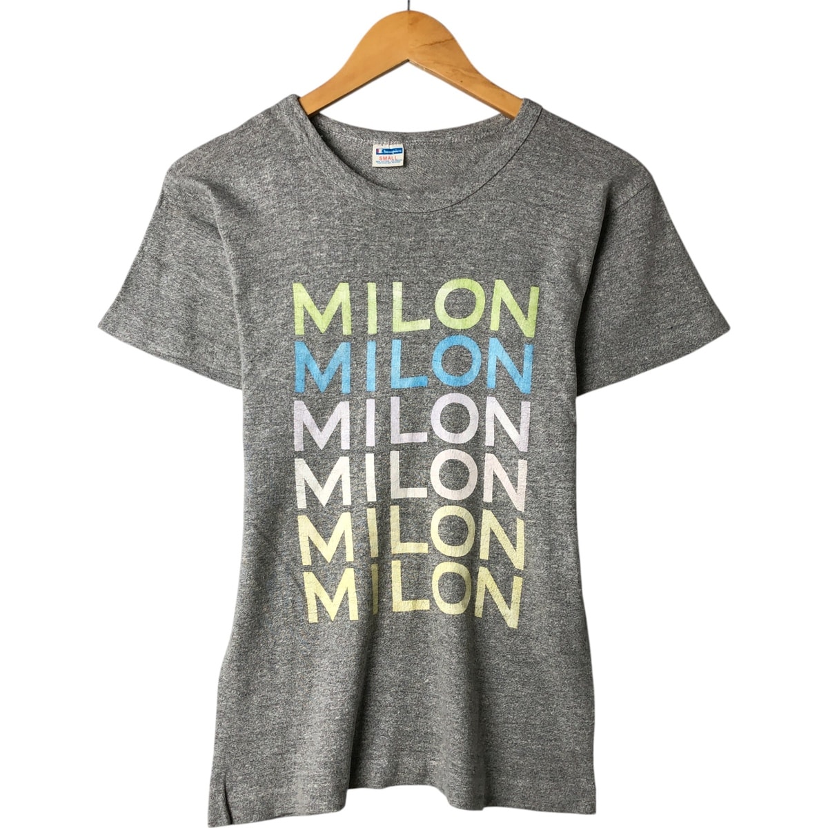 古着 70年代 チャンピオン Champion バータグ 88/12 ハチハチワンツーボディー 霜降り スポーツTシャツ USA製 レディースS相当 ヴィンテージ/eaa565093