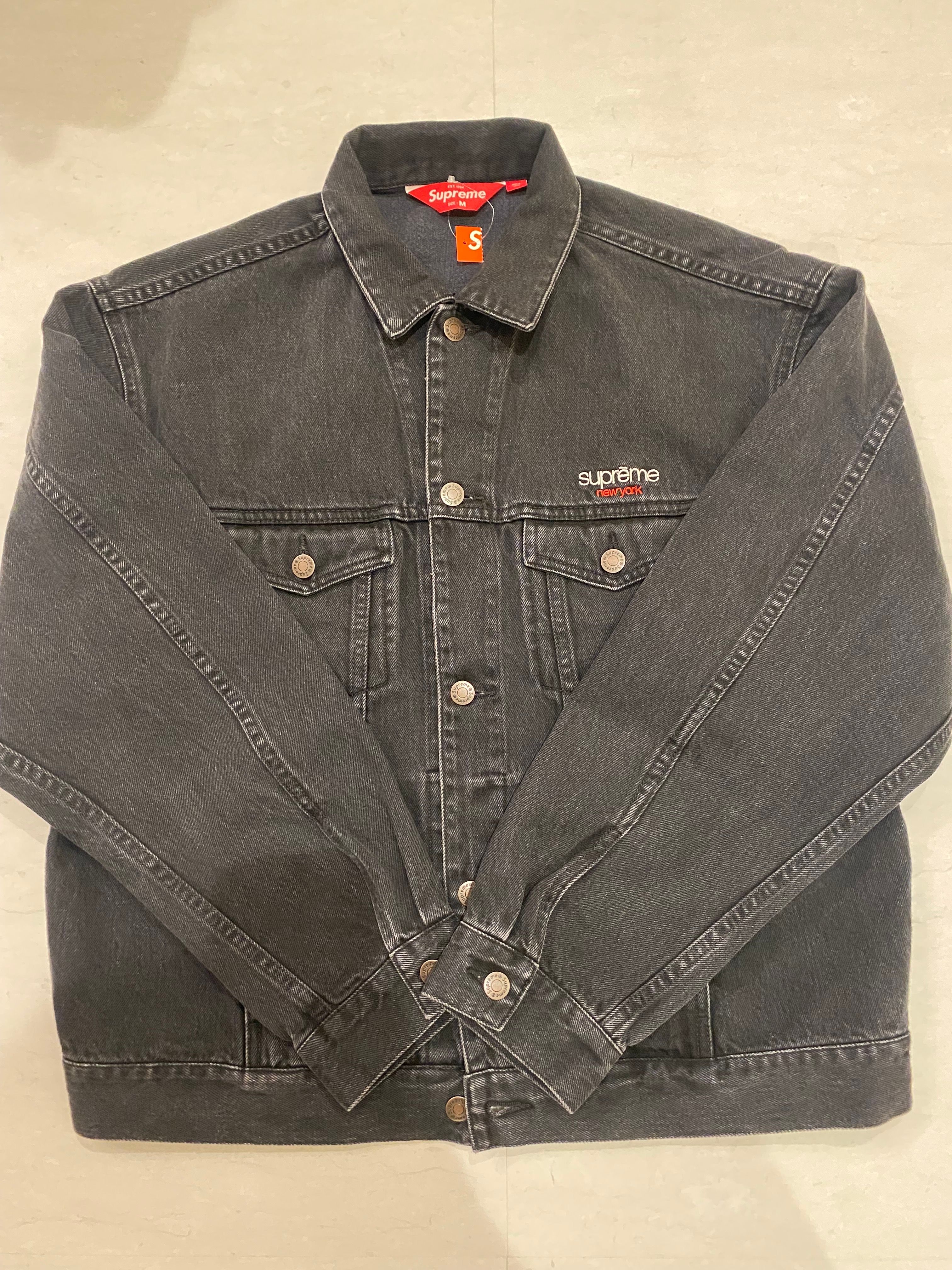 Supreme Denim Trucker Jacket "Black" (25SS)