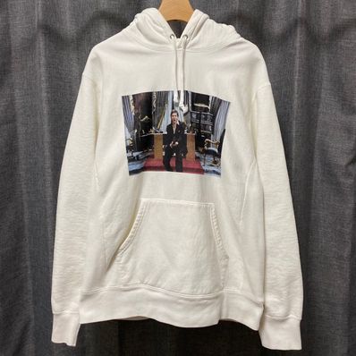 Supreme Scarface Friend Hooded Sweatshirt "White"