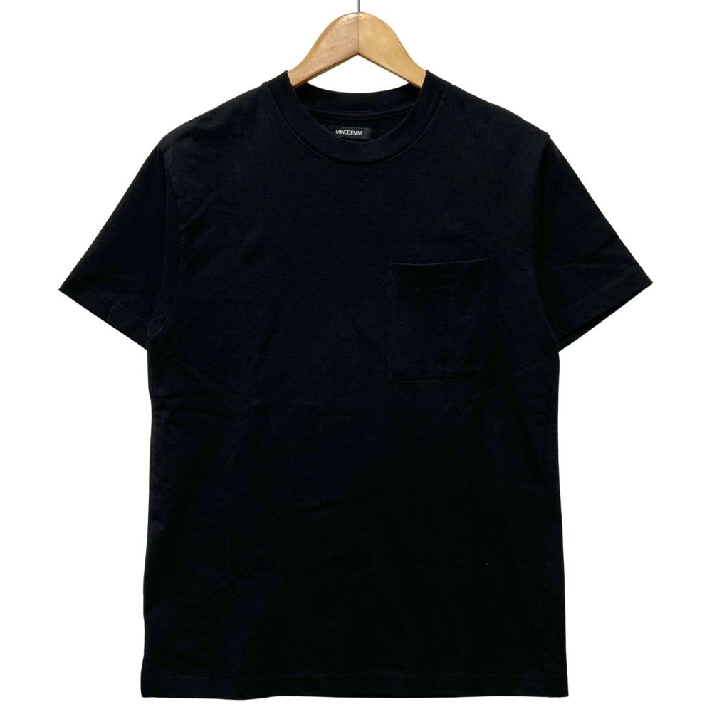 MINEDENIM マインデニム Standard Crewneck T-SH ポケットTシャツ 56615