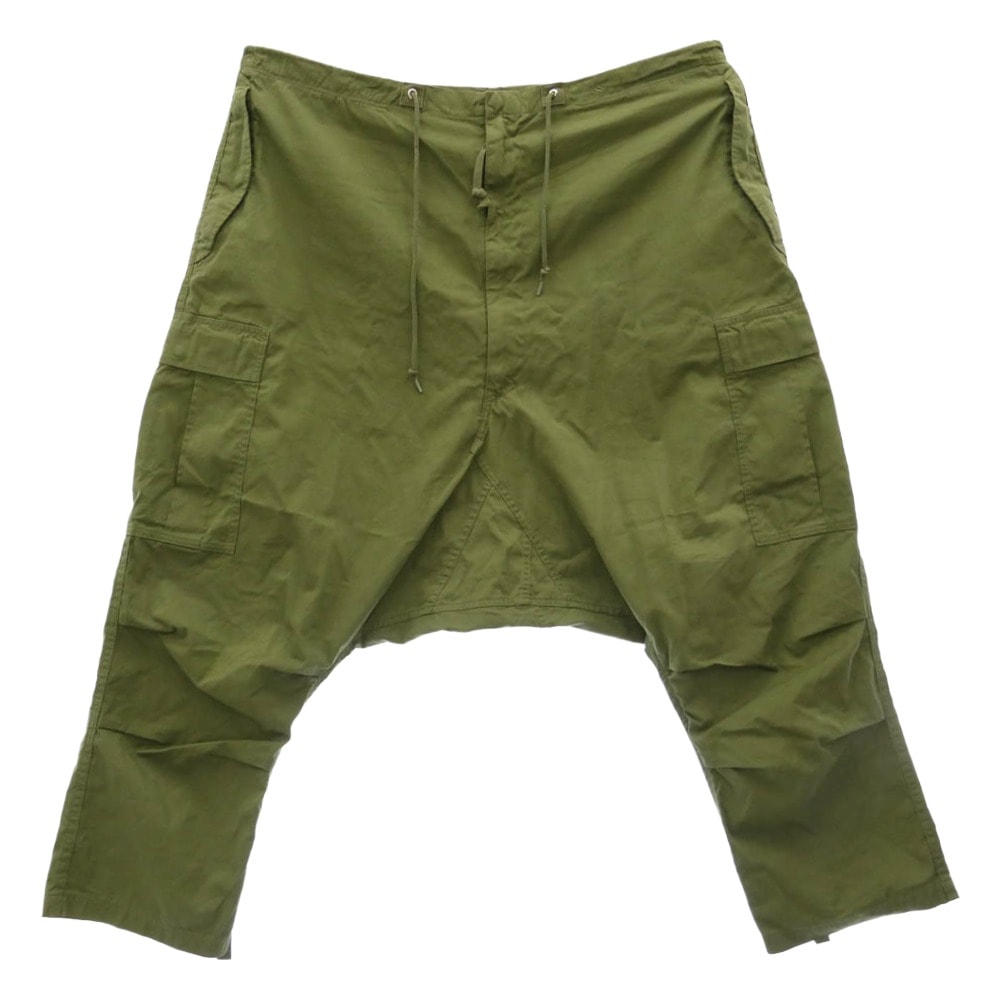 JUNYA WATANABE COMME des GARCONS MAN ジュンヤワタナベコムデギャルソンマン Needles 25SS WP-P901 Rebuild By Needles  dropcrotch cropped cargopants【中古】