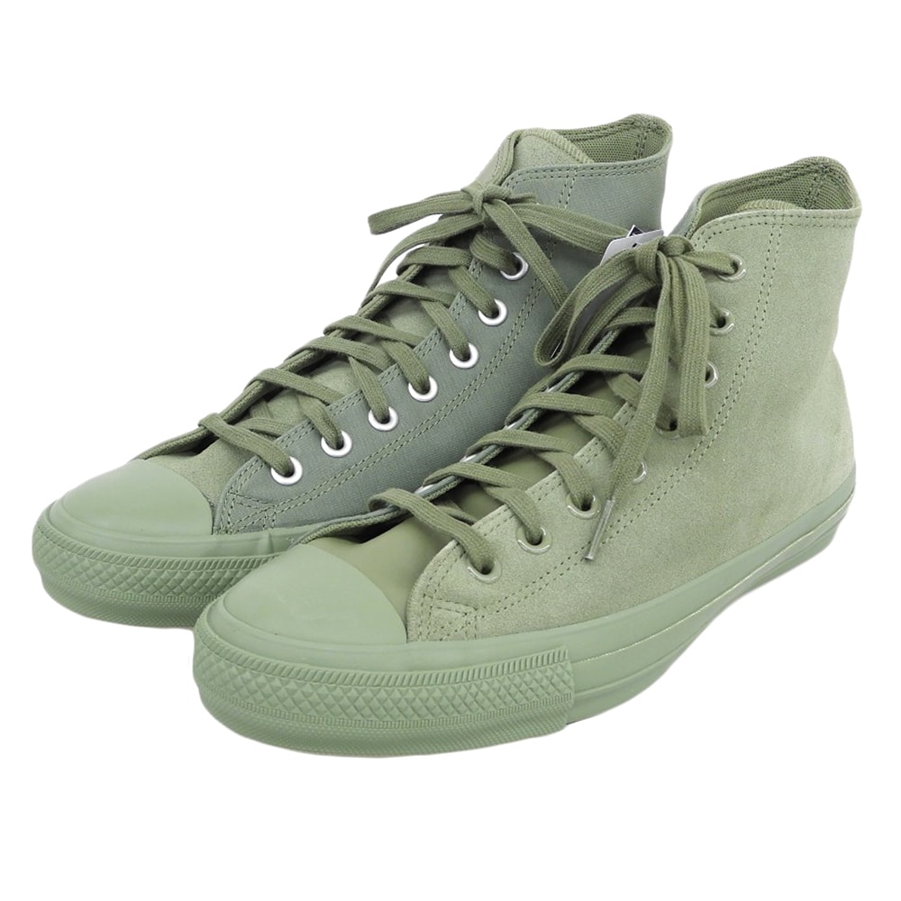 コンバース 新品同様 スニーカー シューズ メンズ グリーン 28cm 1CL015 9.5(US)