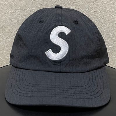 Supreme Cordura Ripstop S Logo 6-Panel "Black"