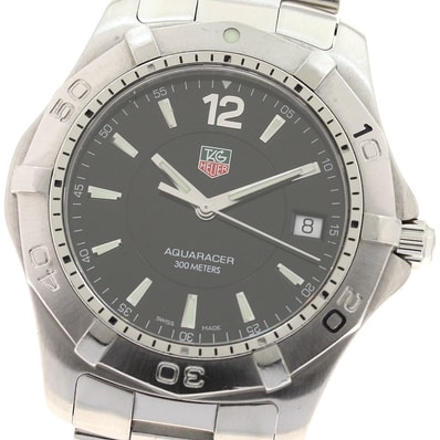 タグホイヤー アクアレーサー WAF1110.BA0800 メンズ 【中古】